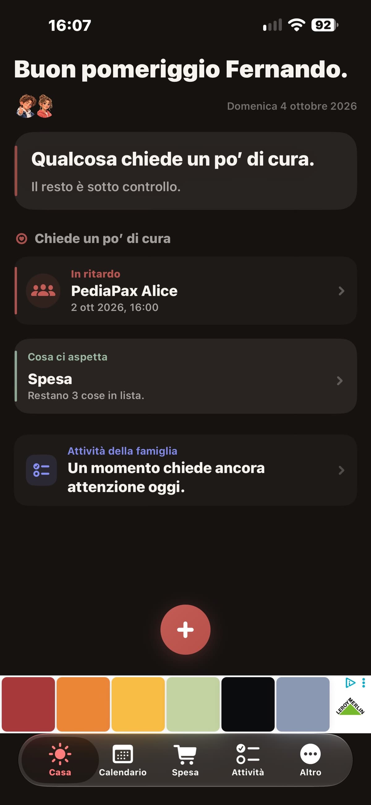 Family Plus — Casa (Family Home) su iPhone